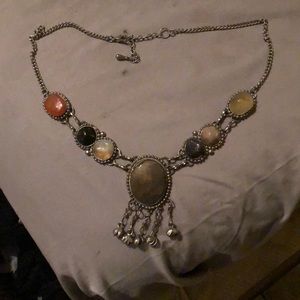 Gem stone necklace